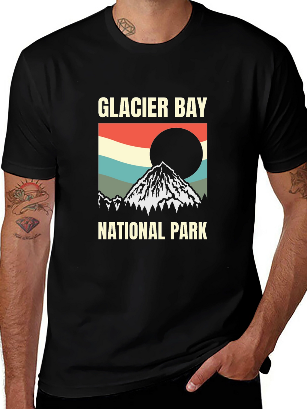 Glacier Bay National Park Graphic T-Shirt