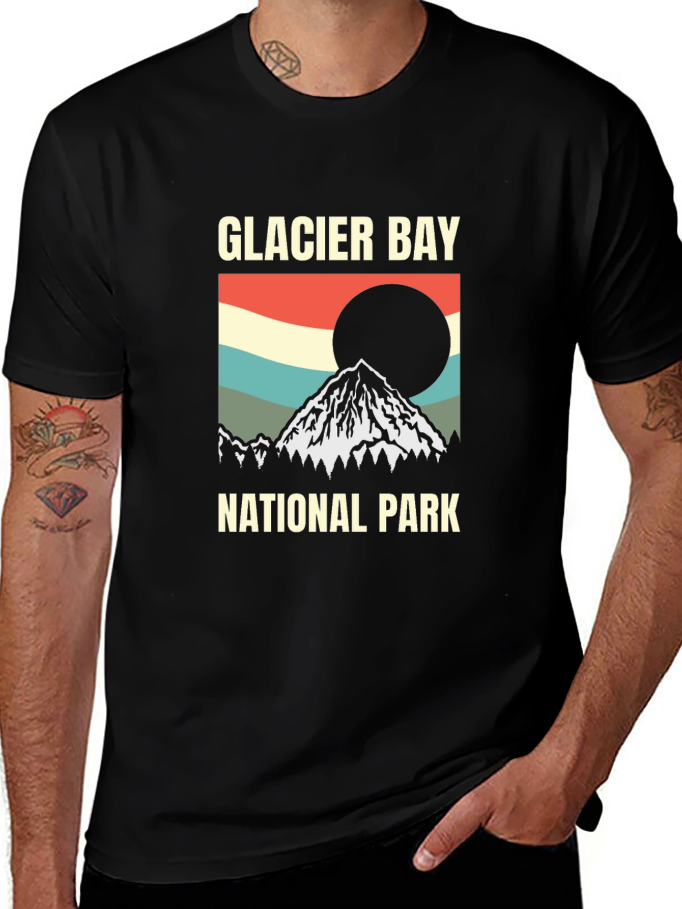 Glacier Bay National Park Graphic T-Shirt