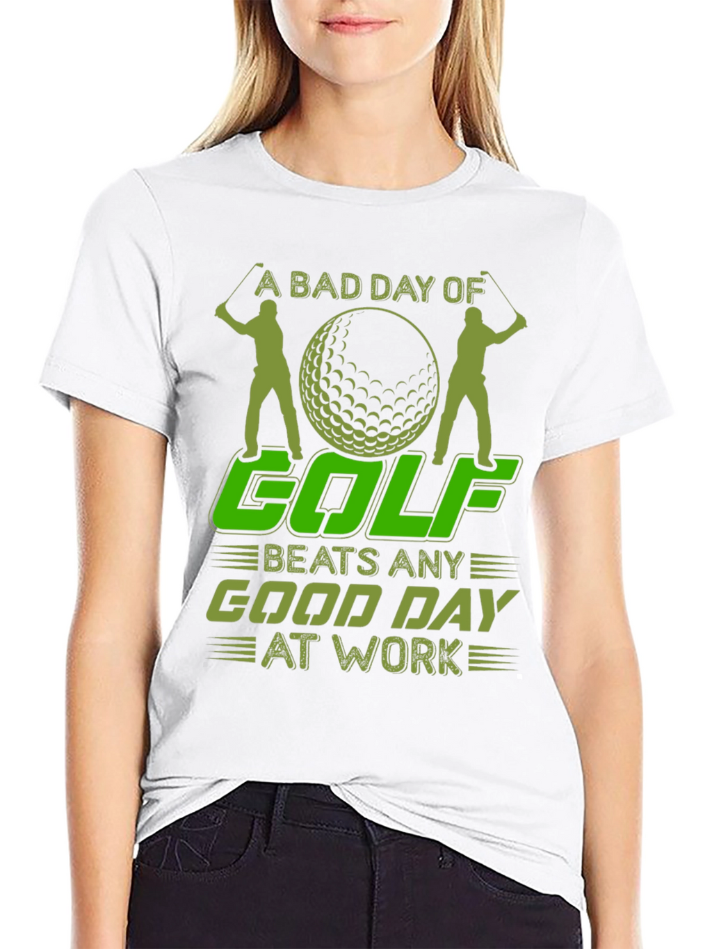 Golfing T-Shirt: A Bad Day of Golf