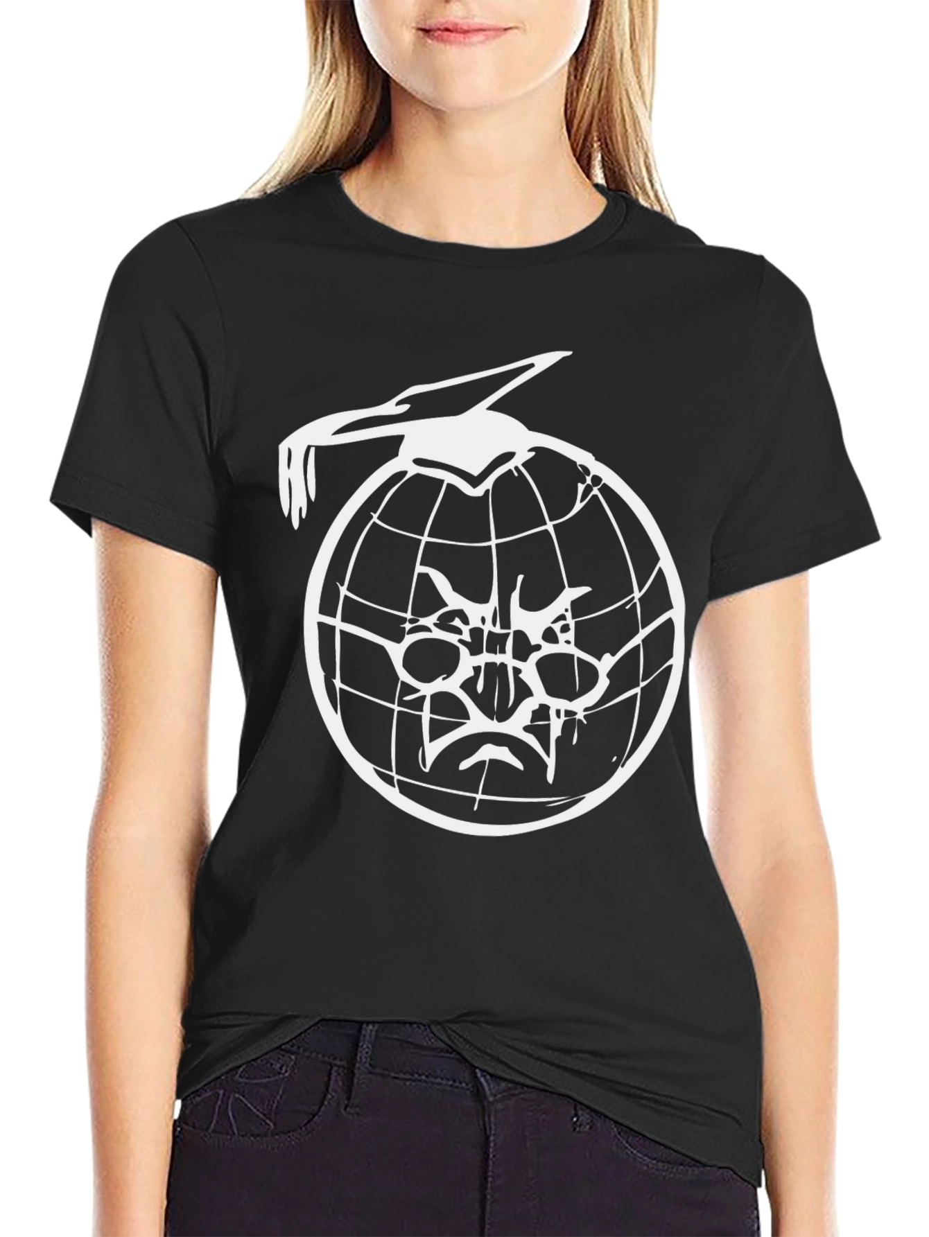 Globus Grenade Graphic T-Shirt - Black