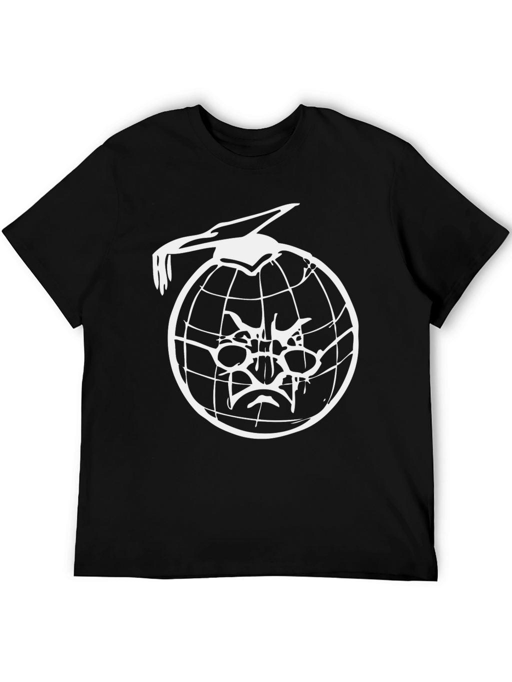 Globus Grenade Graphic T-Shirt - Black