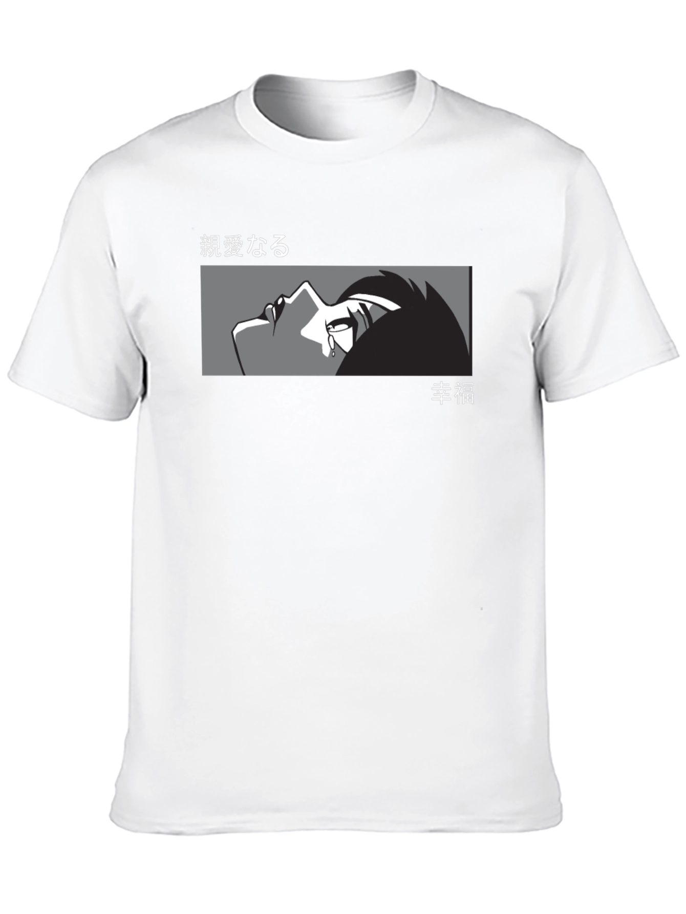 Anime Graphic Tee - Unisex Black T-Shirt