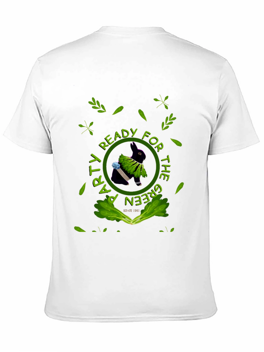 Green Party Rabbit Tee