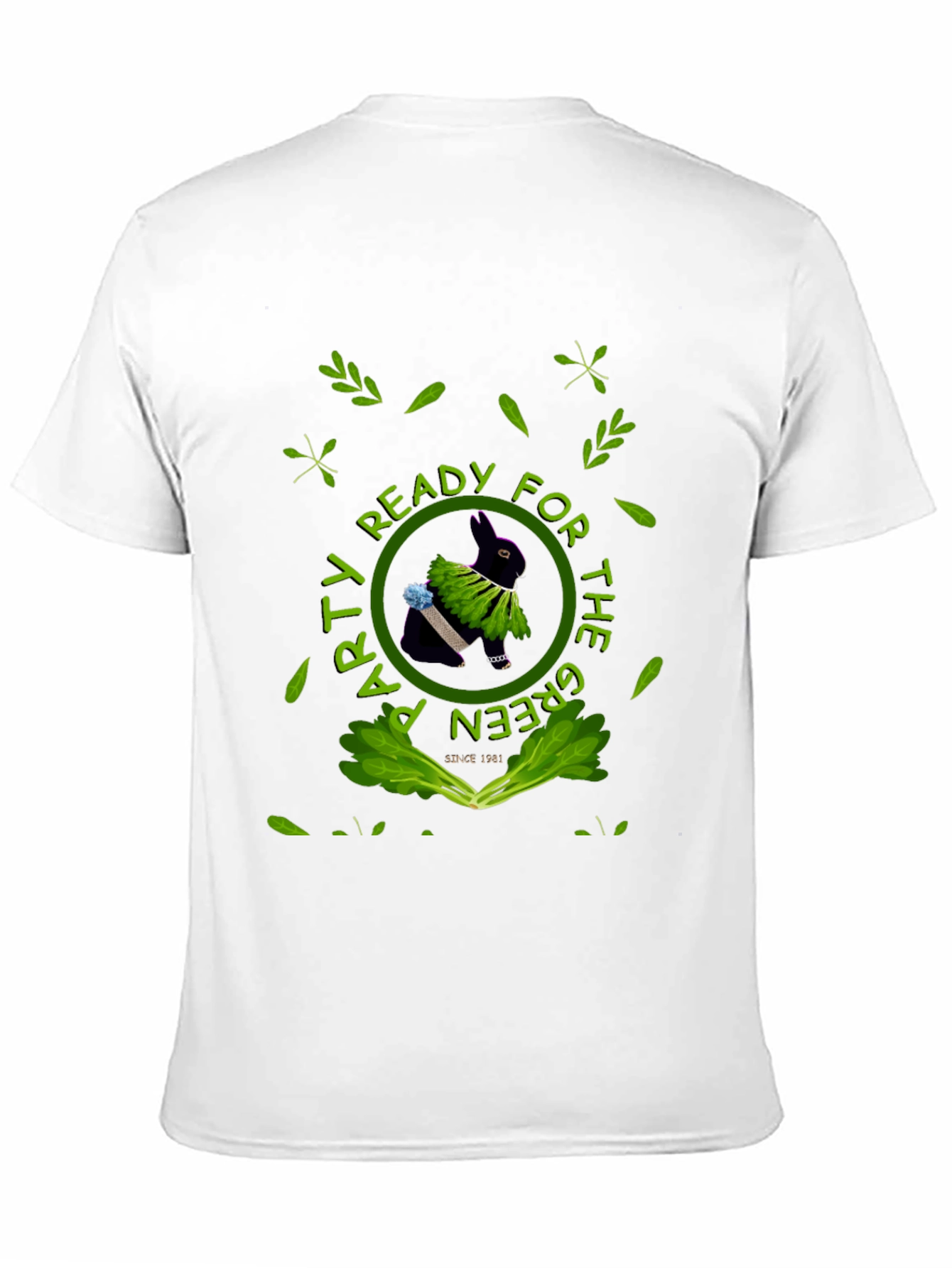 Green Party Rabbit Tee