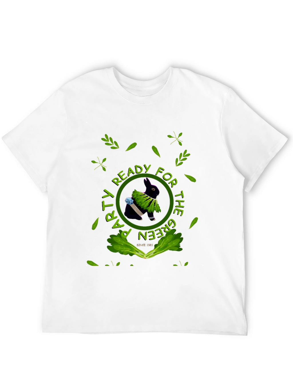 Green Party Rabbit Tee