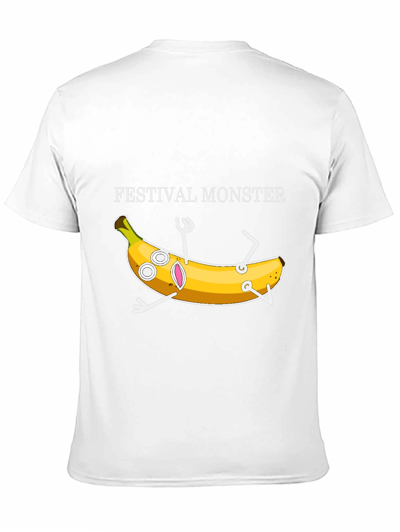 Festival Monster Banana Graphic T-Shirt