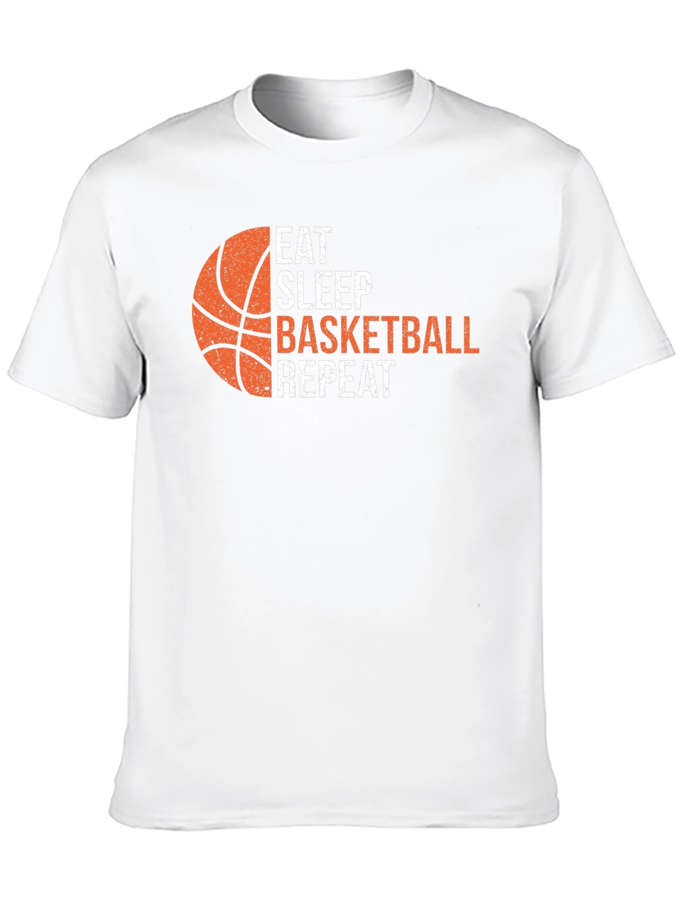 Eat Sleep Basketball Repeat Graphic Tee