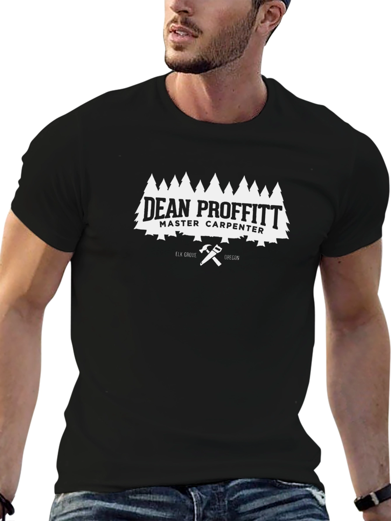 Dean Proffitt Master Carpenter Black T-Shirt