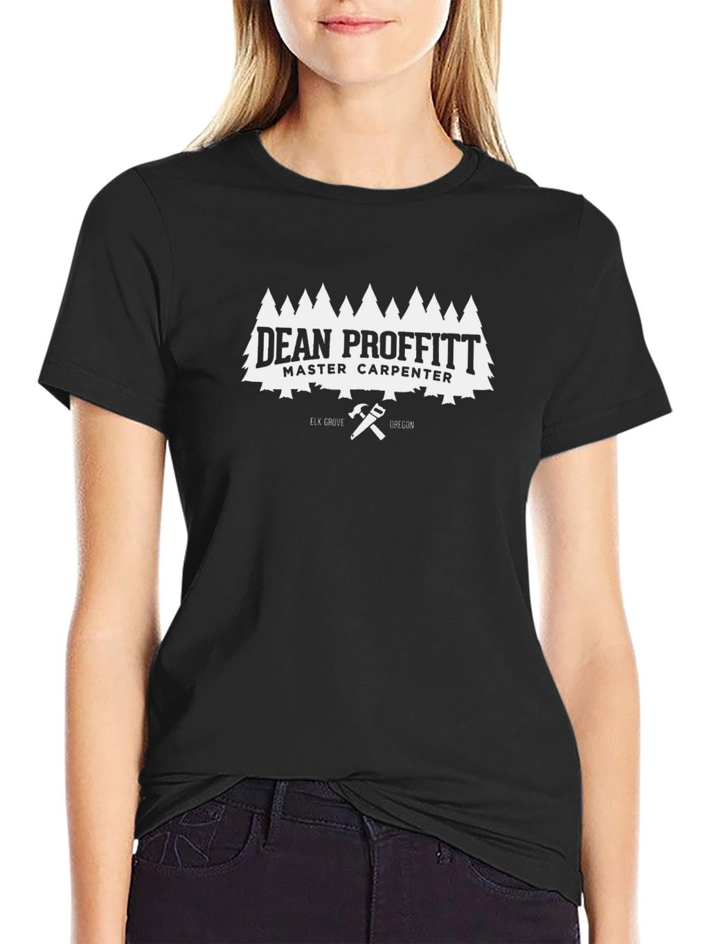 Dean Proffitt Master Carpenter Black T-Shirt