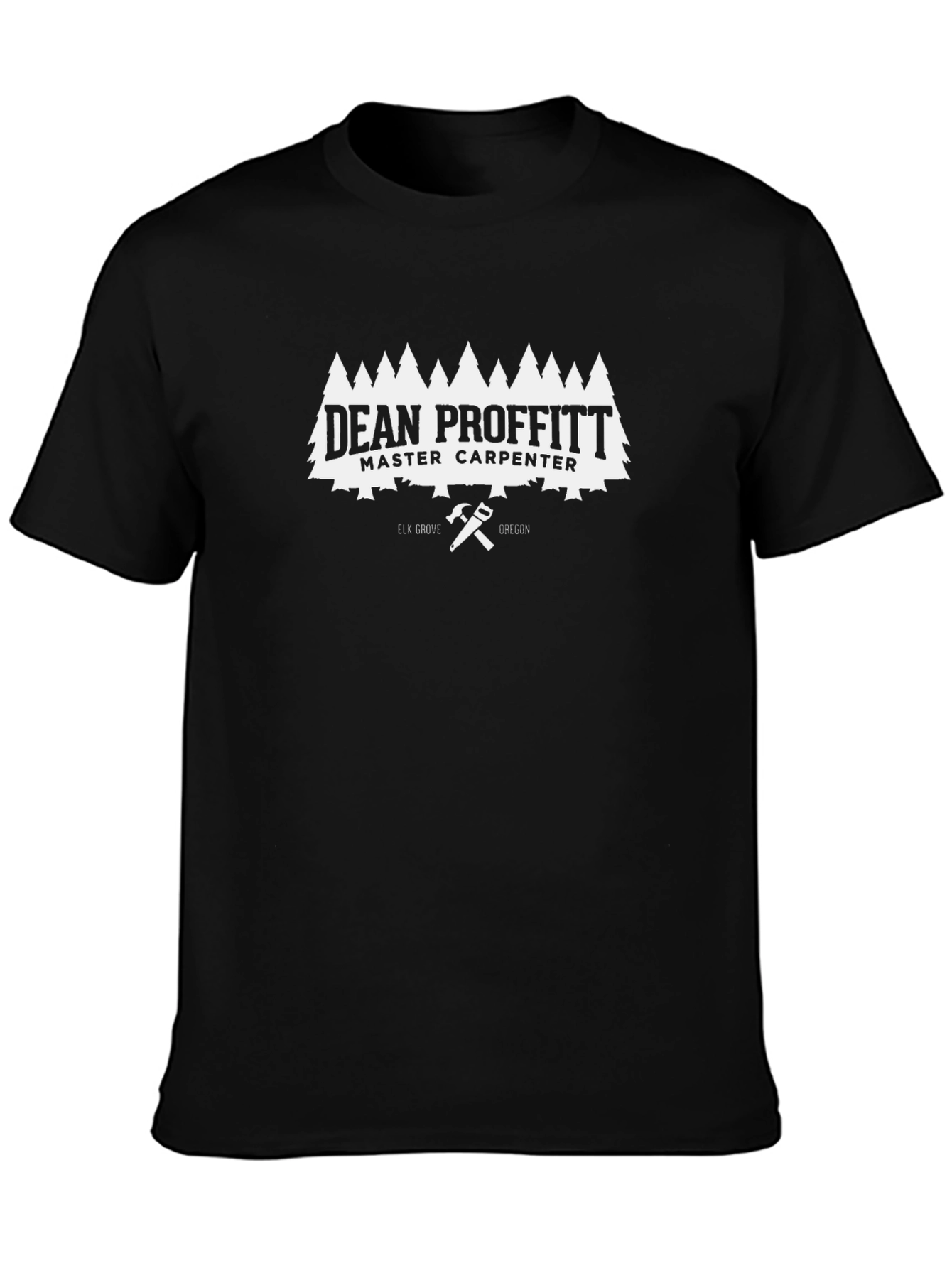Dean Proffitt Master Carpenter Black T-Shirt