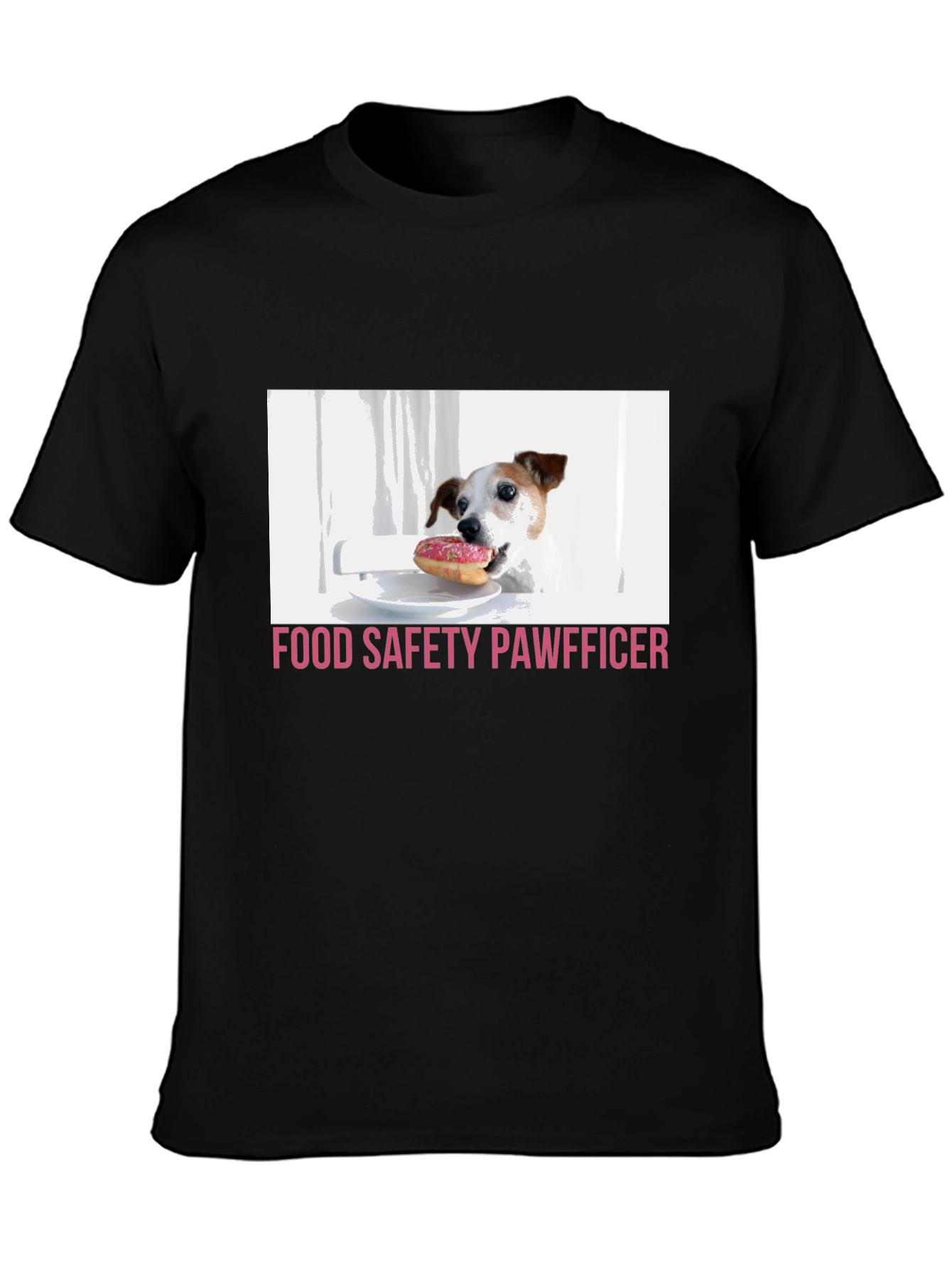 Food Safety Pawfficer Dog Lover T-Shirt