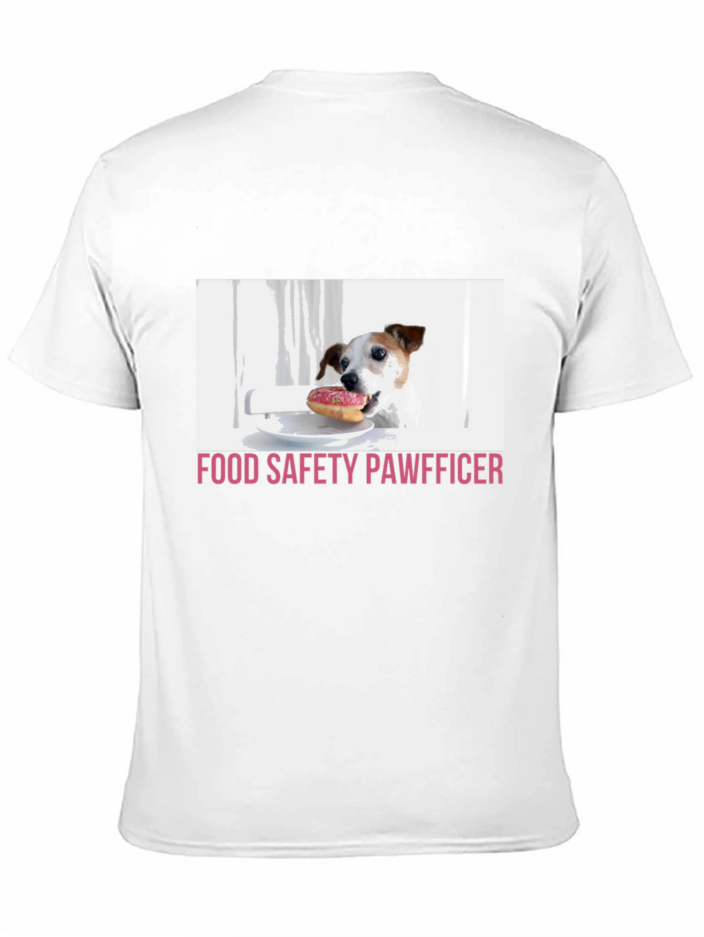 Food Safety Pawfficer Dog Lover T-Shirt