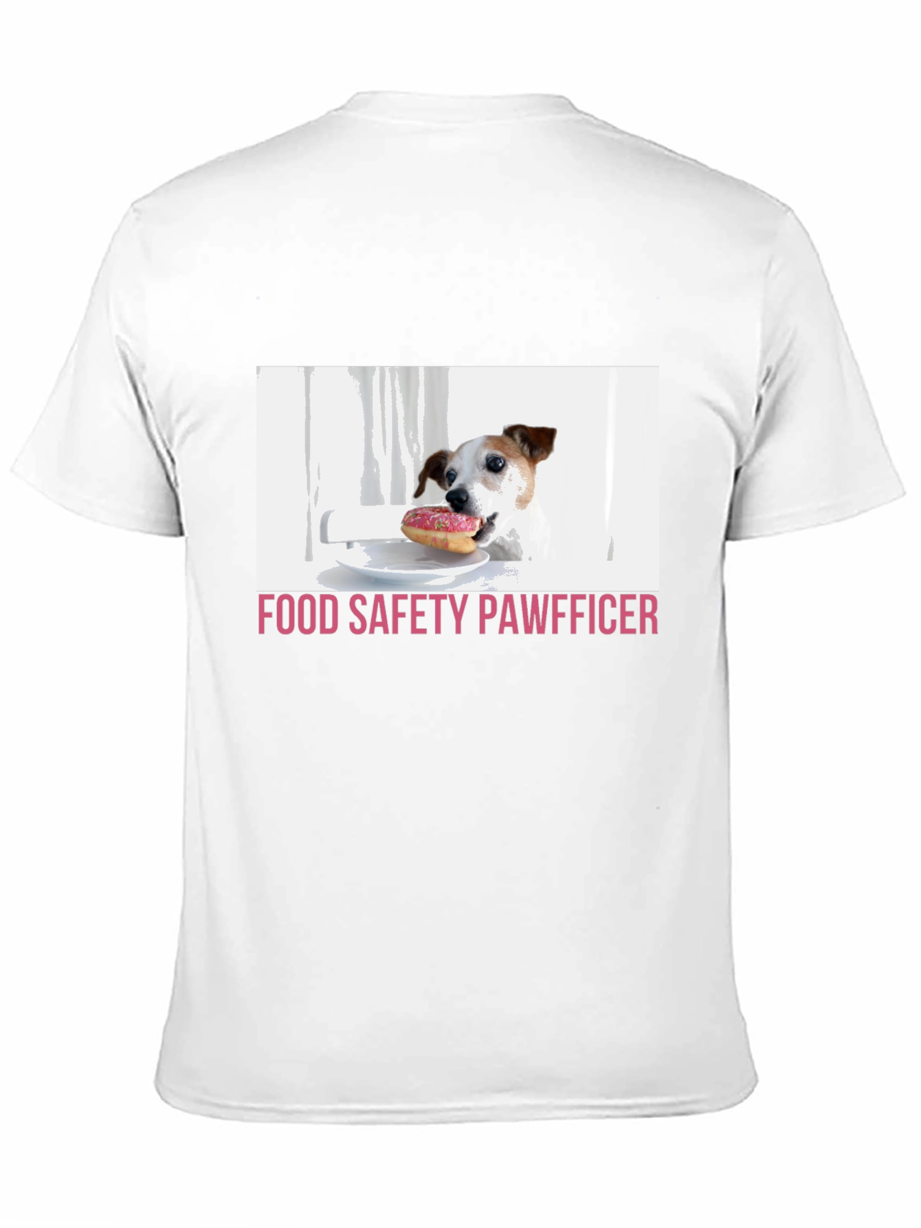 Food Safety Pawfficer Dog Lover T-Shirt