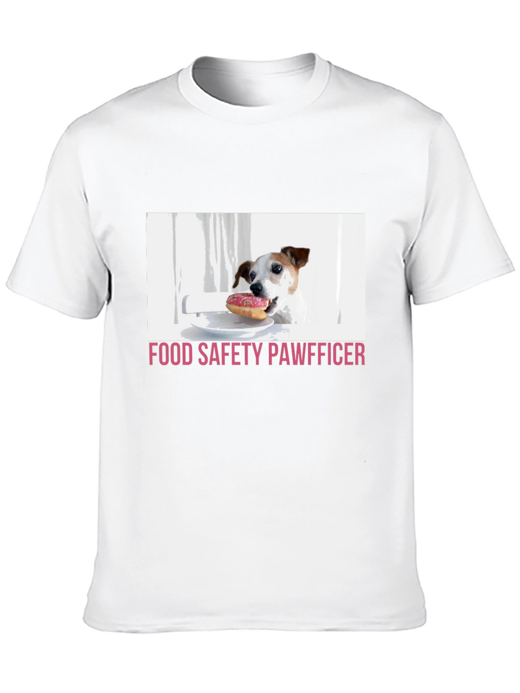 Food Safety Pawfficer Dog Lover T-Shirt
