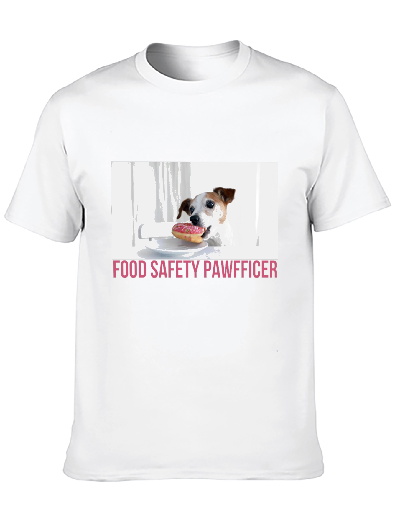 Food Safety Pawfficer Dog Lover T-Shirt