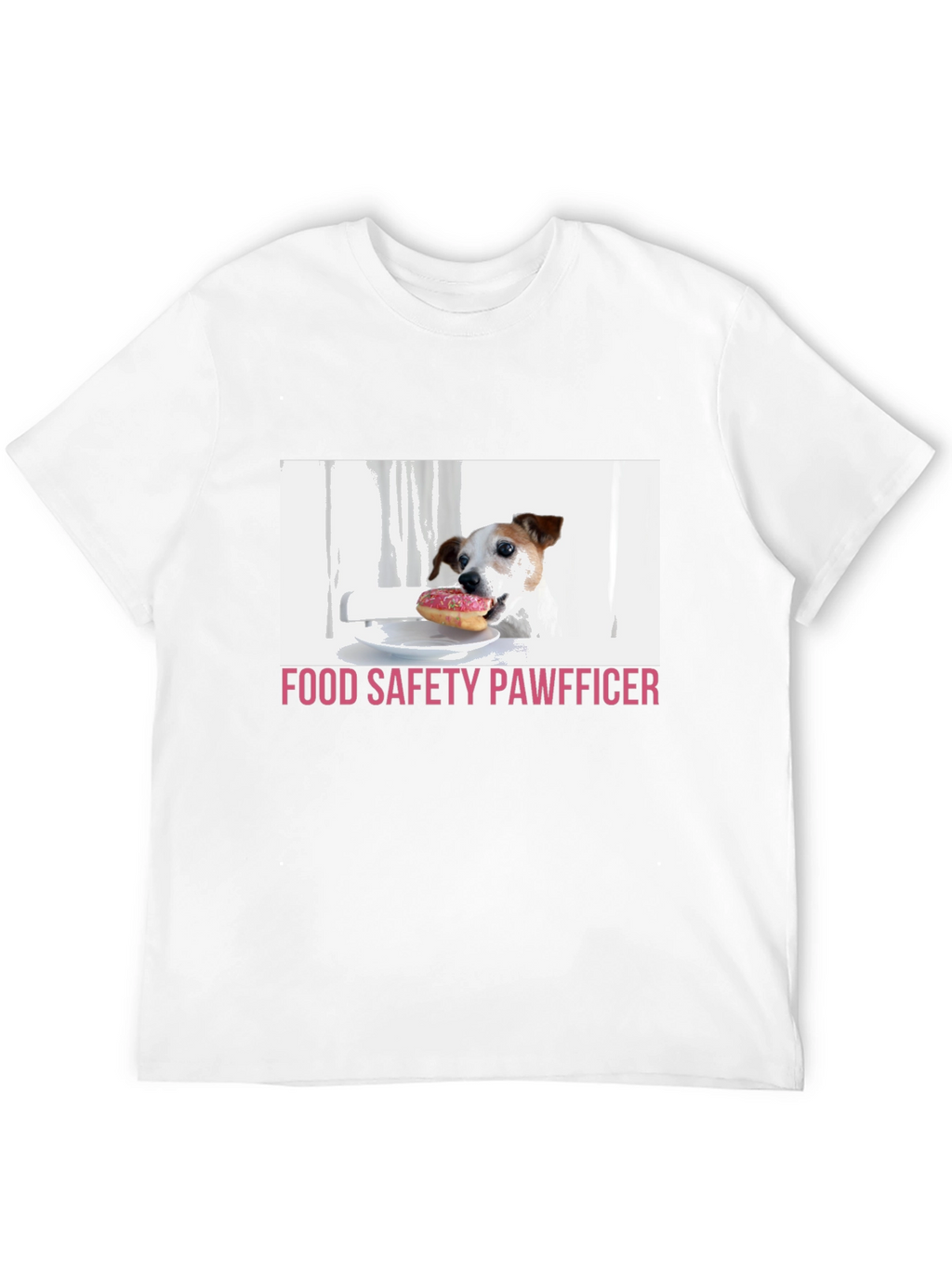 Food Safety Pawfficer Dog Lover T-Shirt