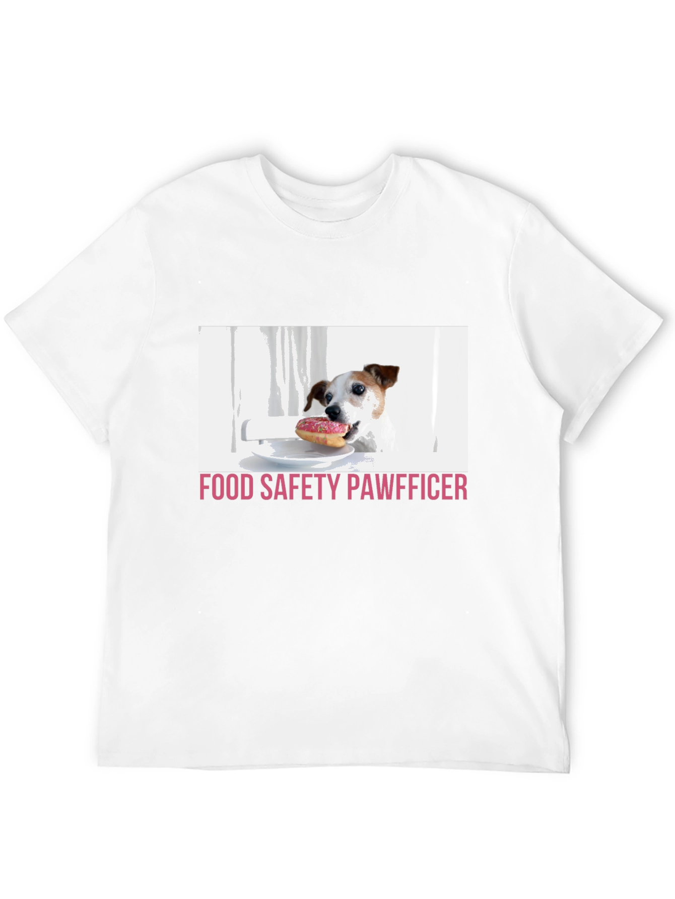 Food Safety Pawfficer Dog Lover T-Shirt