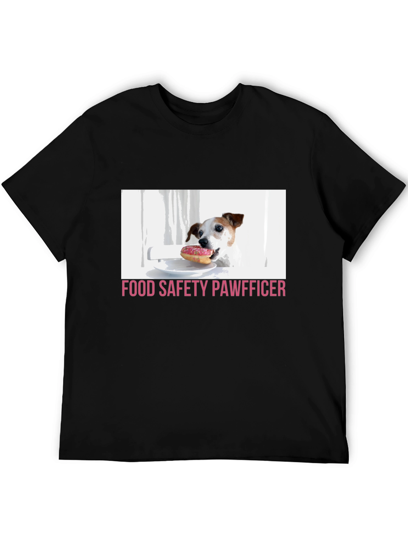 Food Safety Pawfficer Dog Lover T-Shirt