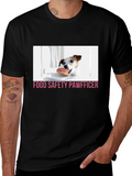 Food Safety Pawfficer Dog Lover T-Shirt