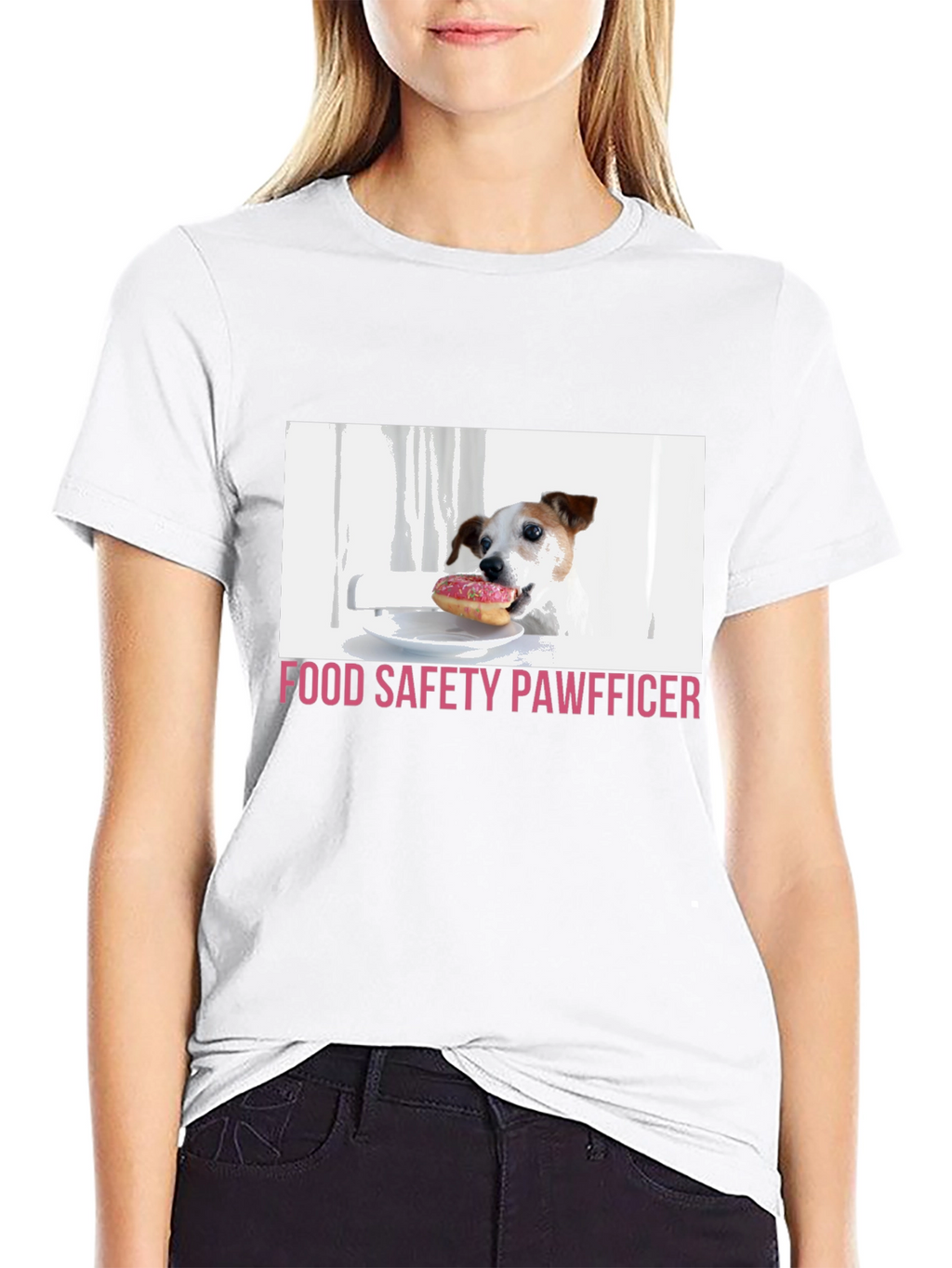 Food Safety Pawfficer Dog Lover T-Shirt