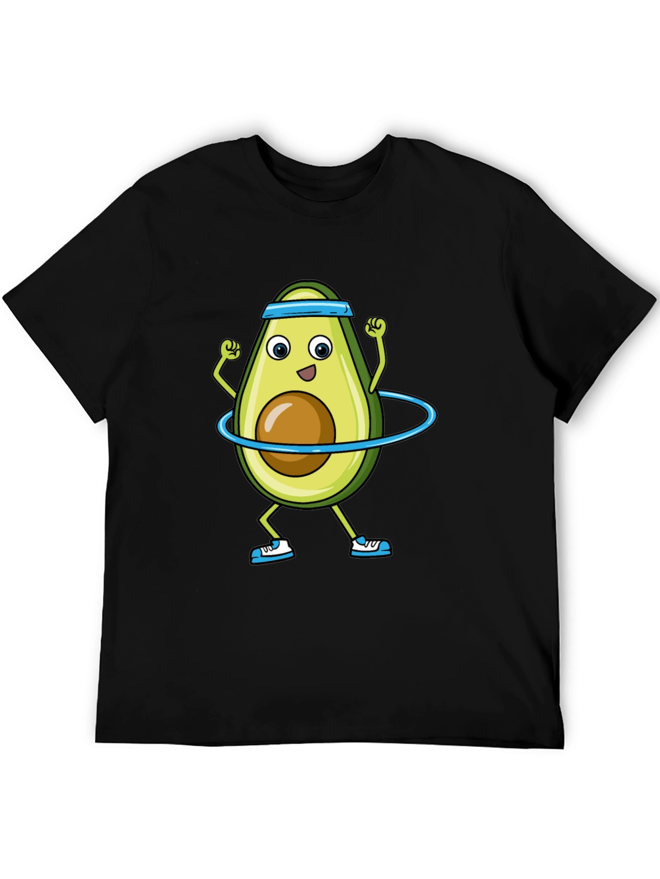 Funny Avocado Hula Hoop T-Shirt