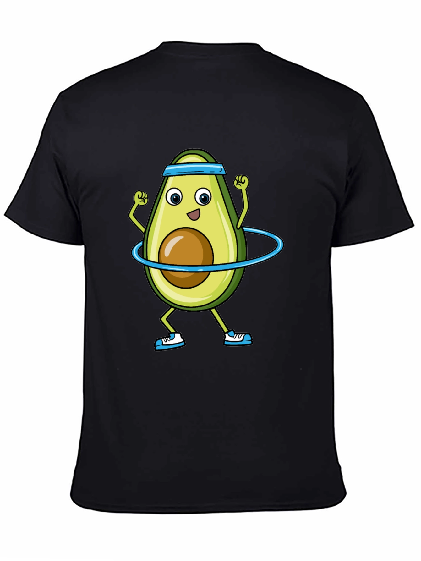 Funny Avocado Hula Hoop T-Shirt