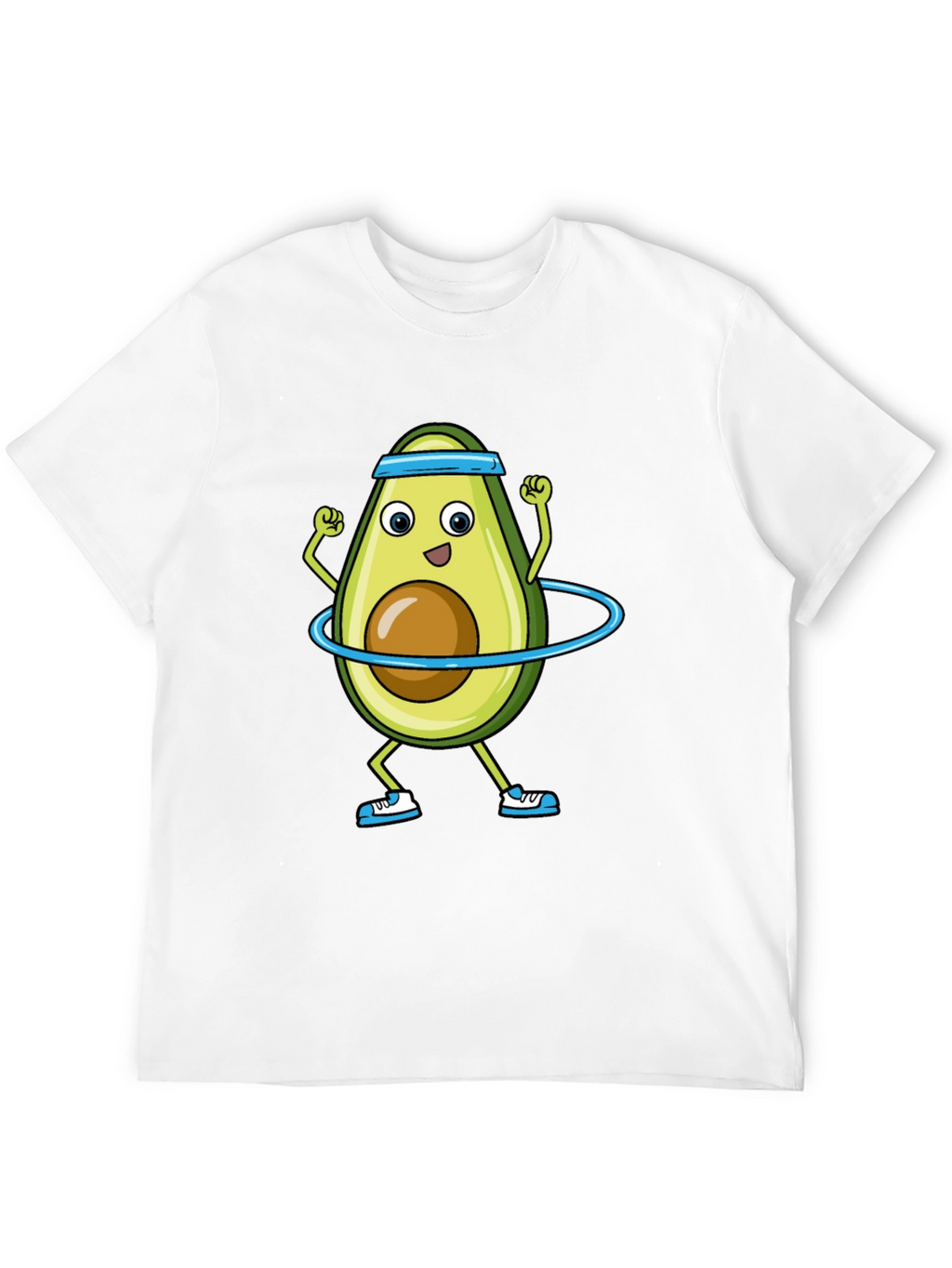Funny Avocado Hula Hoop T-Shirt