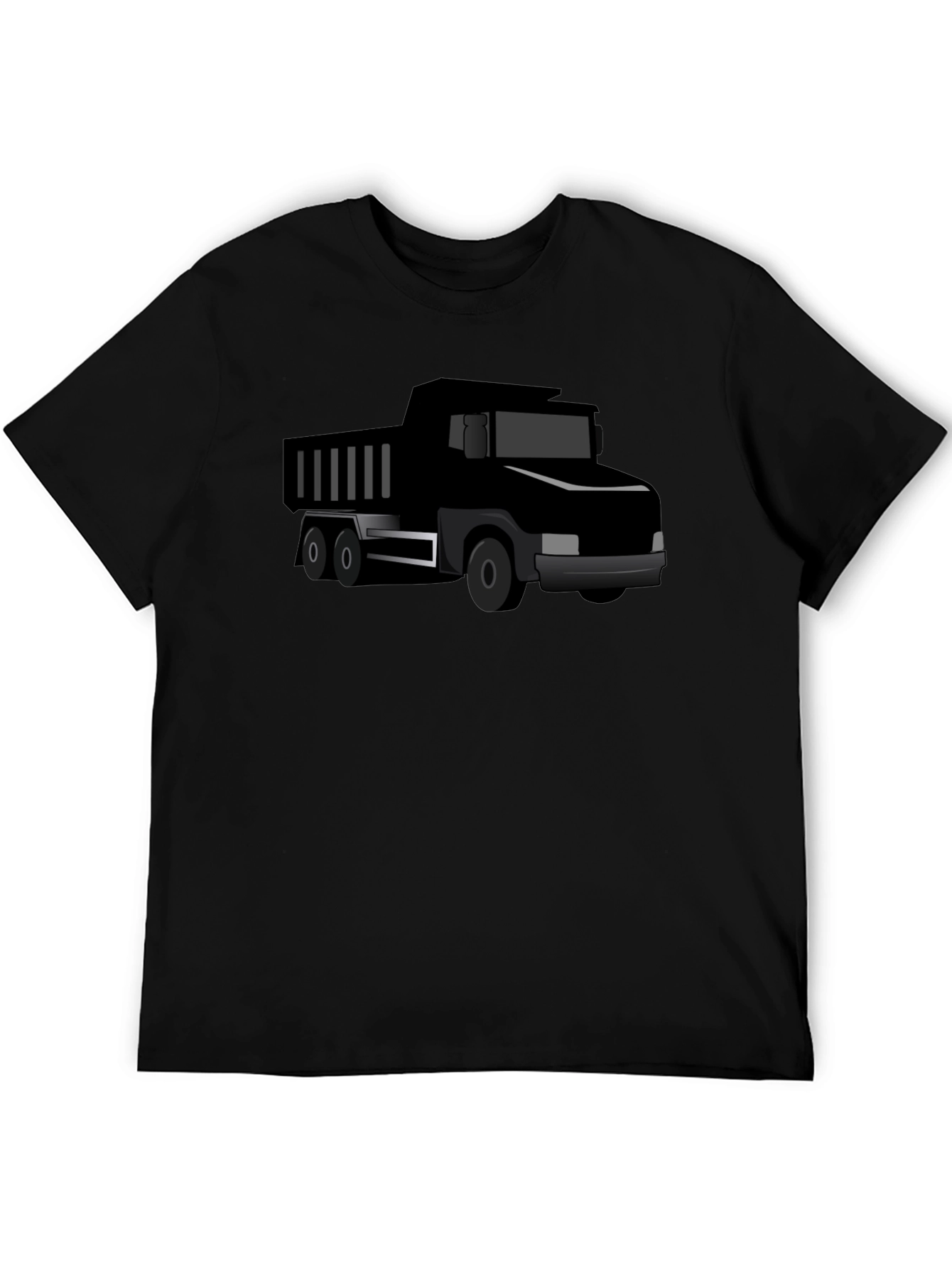 Black Truck Graphic Tee - Cool Mens T-Shirt