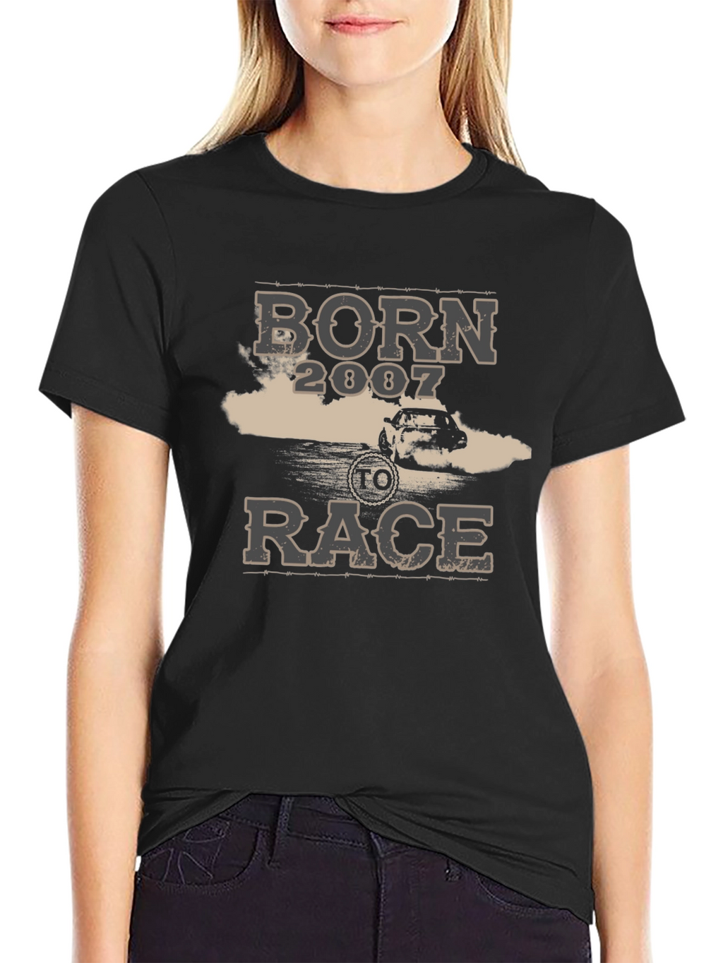 Born to Race Graphic Tee