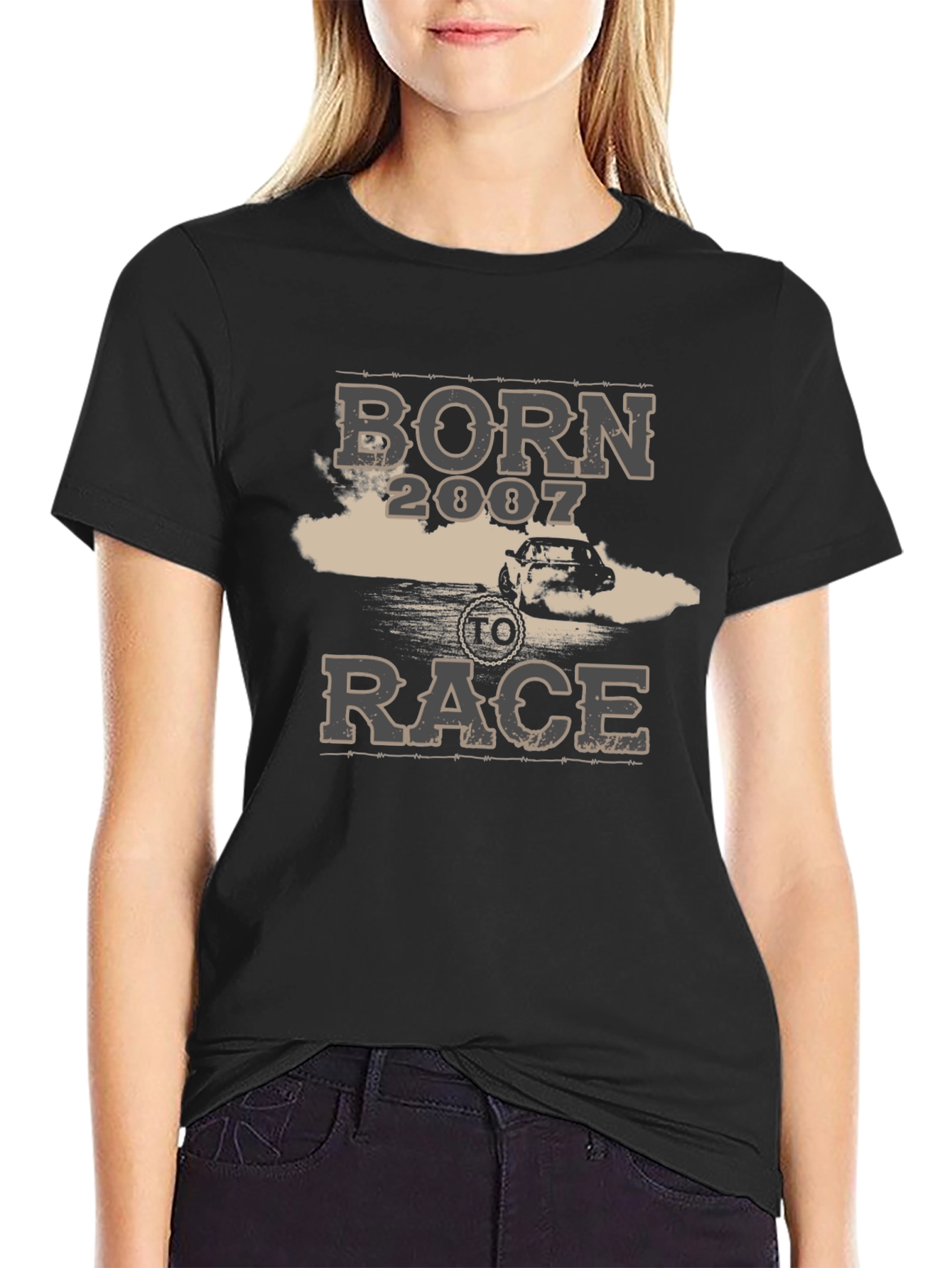 Born to Race Graphic Tee