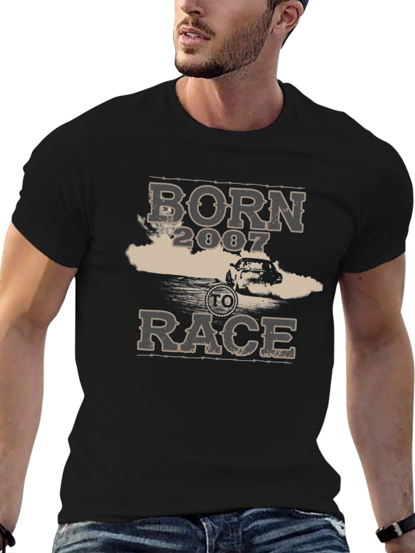 Born to Race Graphic Tee