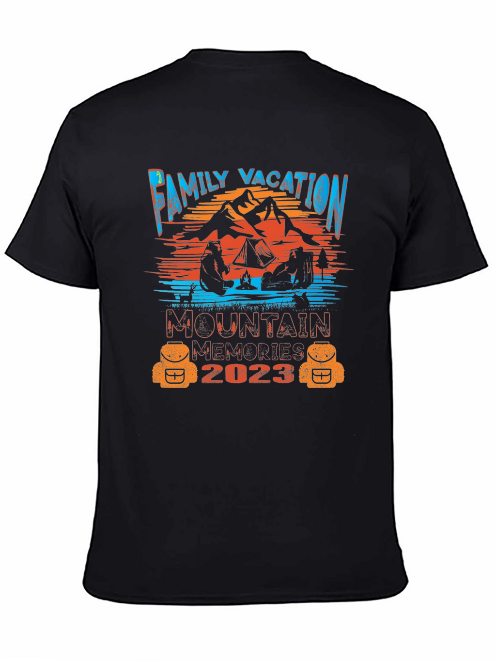 Family Vacation 2023 Mountain Memories T-Shirt