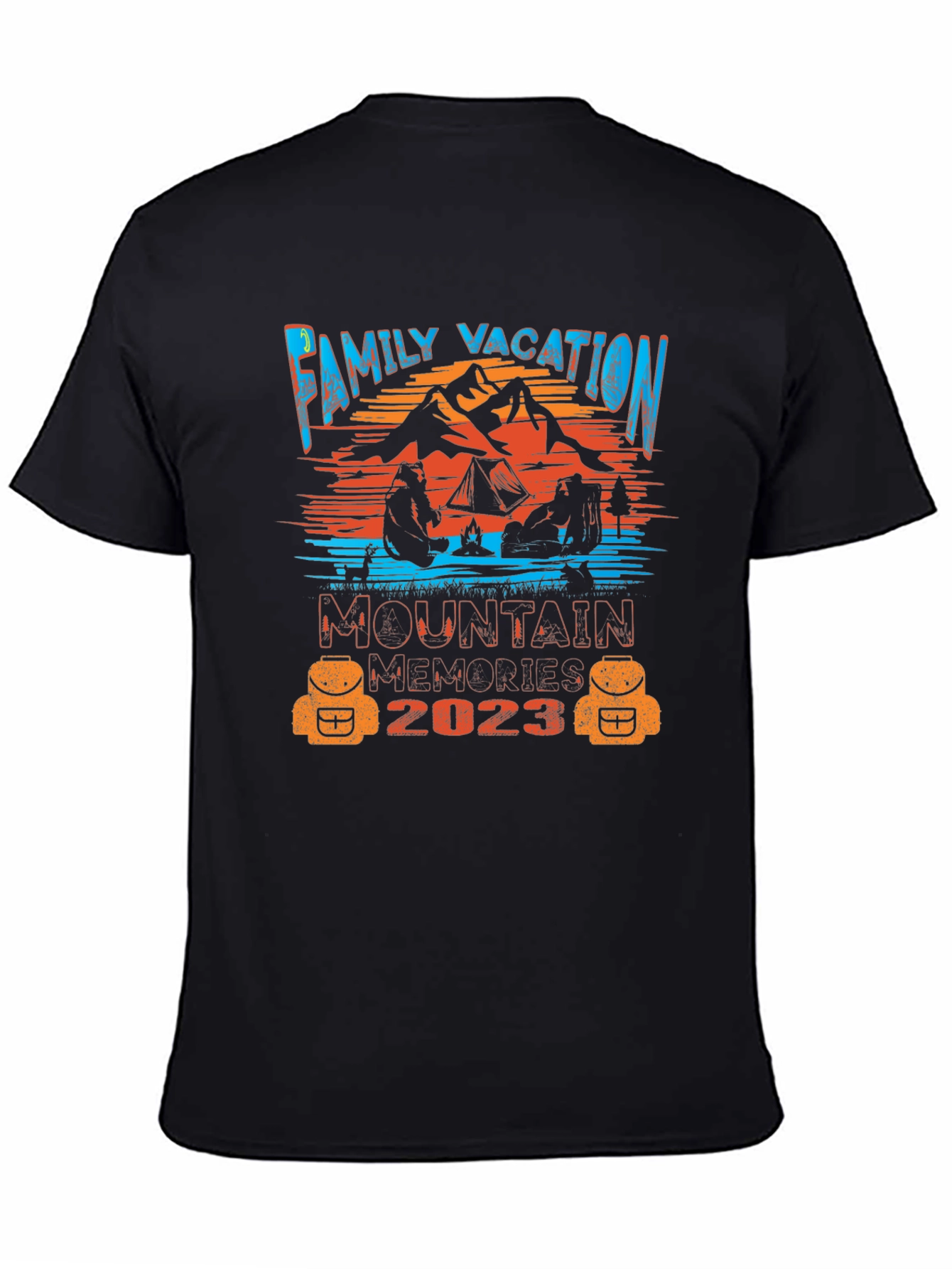 Family Vacation 2023 Mountain Memories T-Shirt