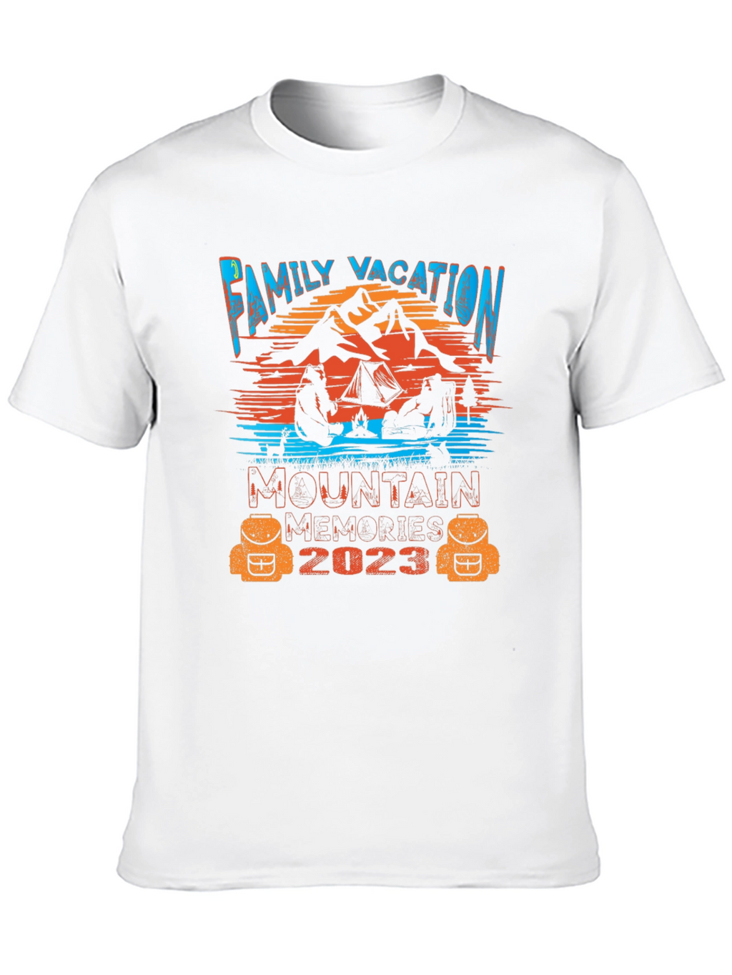 Family Vacation 2023 Mountain Memories T-Shirt