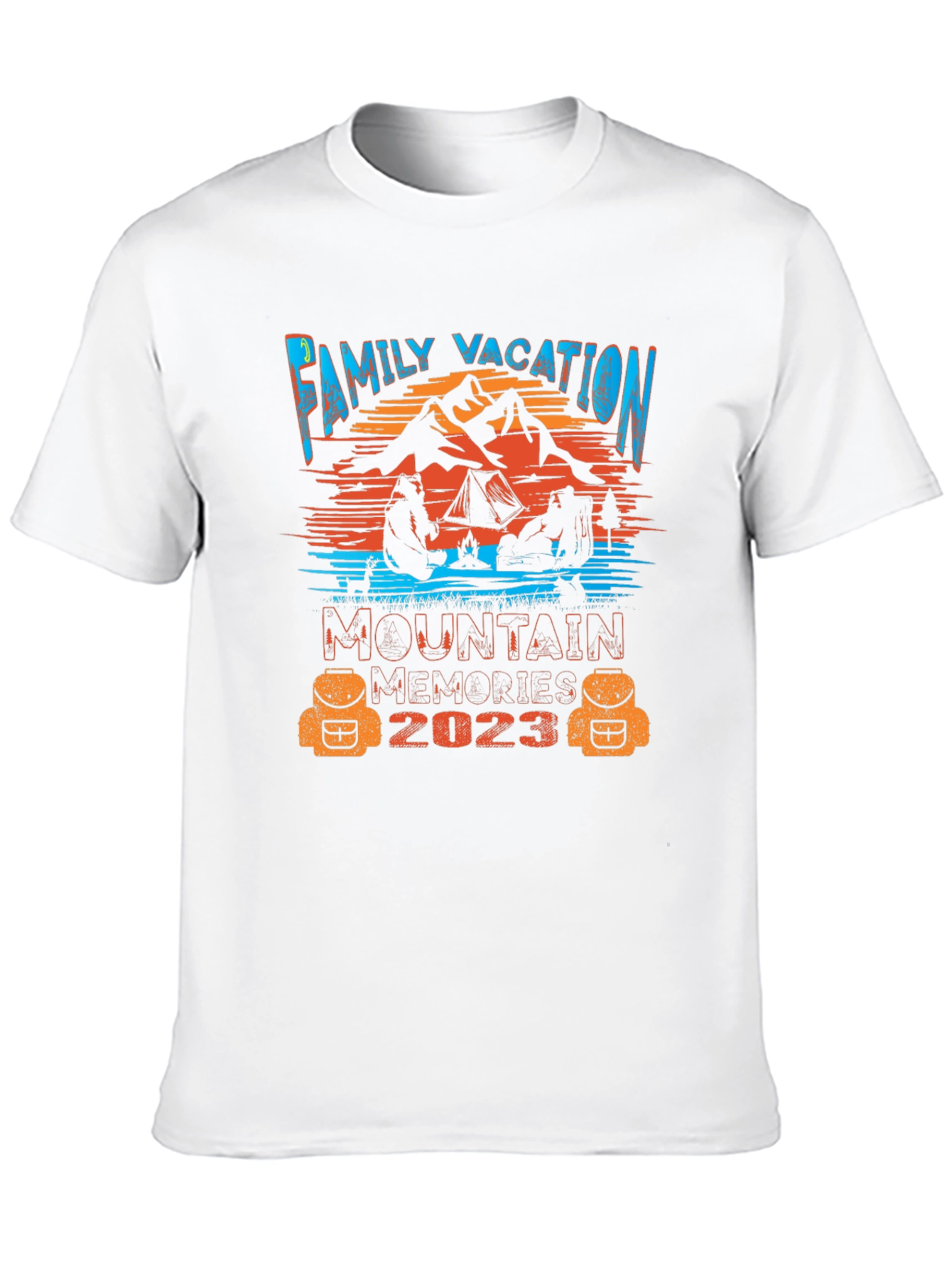 Family Vacation 2023 Mountain Memories T-Shirt