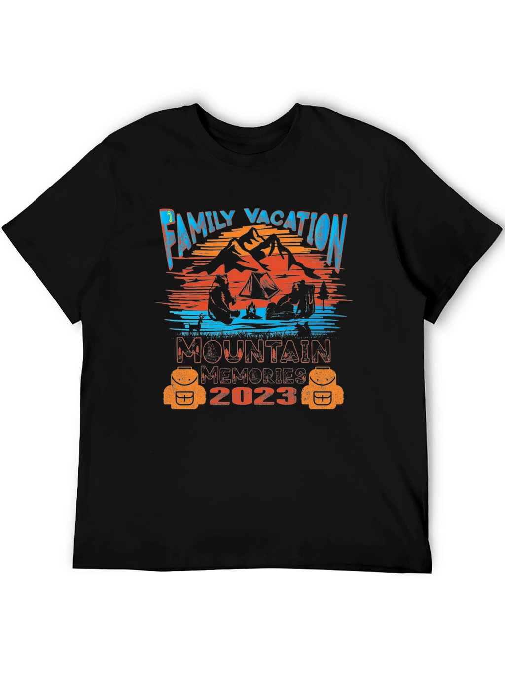 Family Vacation 2023 Mountain Memories T-Shirt