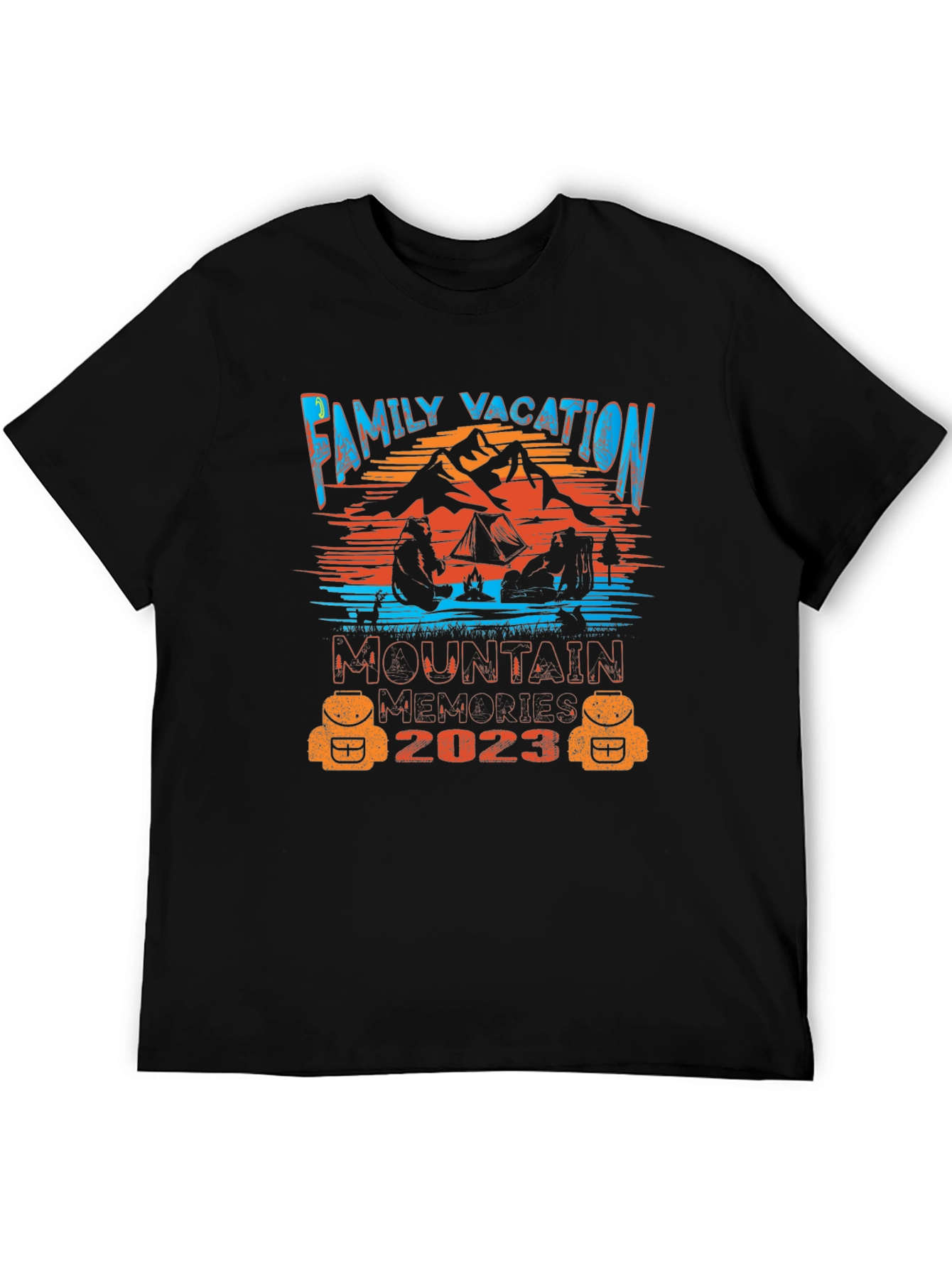 Family Vacation 2023 Mountain Memories T-Shirt