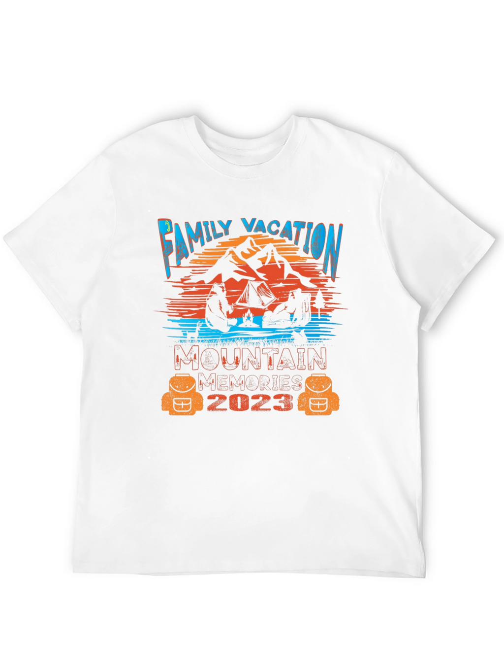 Family Vacation 2023 Mountain Memories T-Shirt