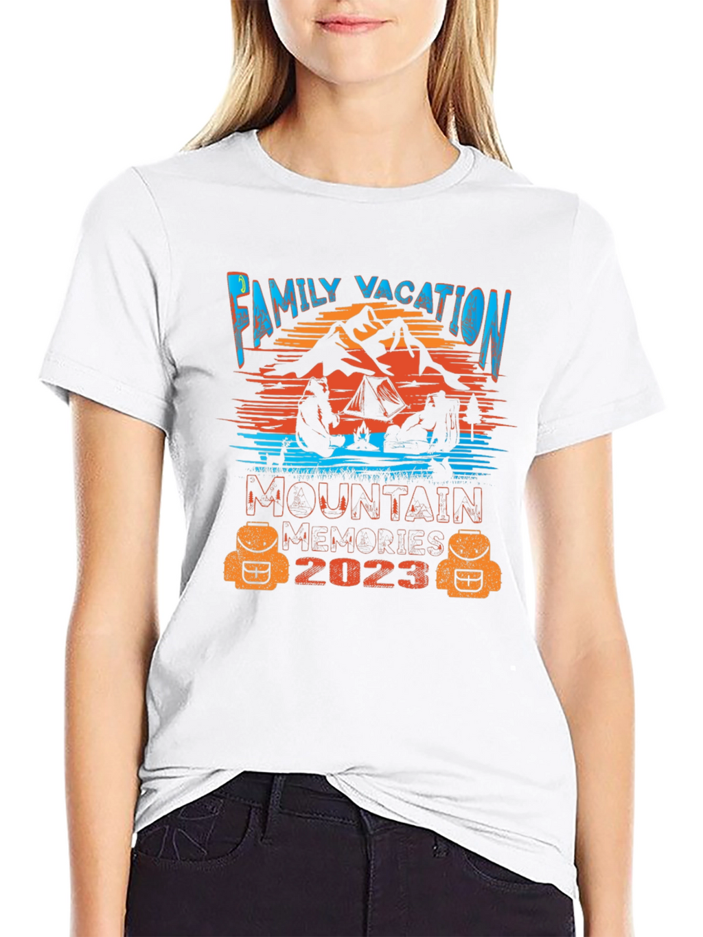Family Vacation 2023 Mountain Memories T-Shirt