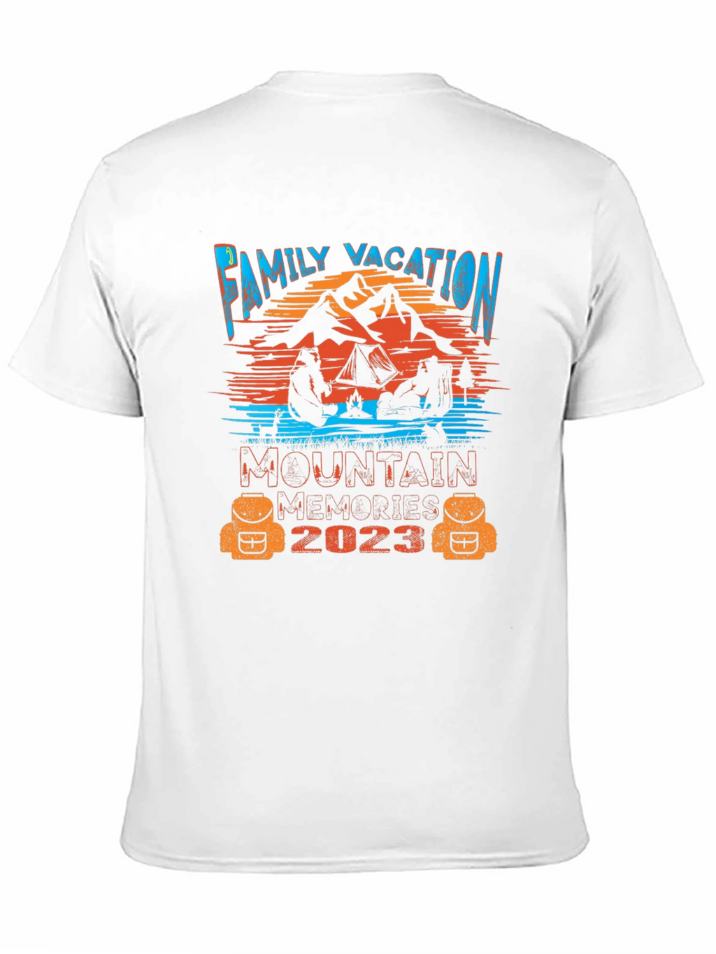 Family Vacation 2023 Mountain Memories T-Shirt