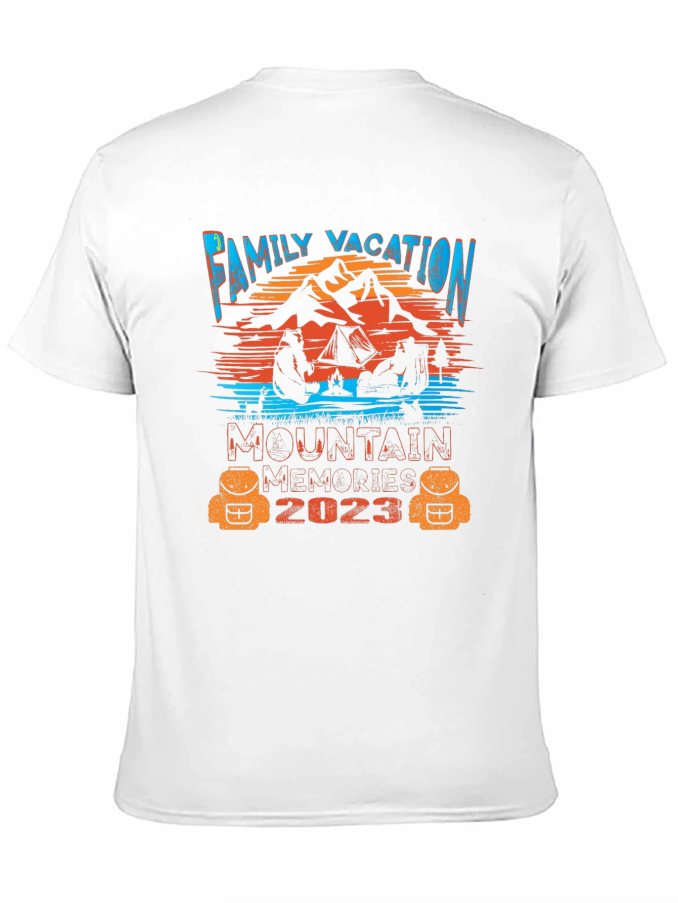 Family Vacation 2023 Mountain Memories T-Shirt