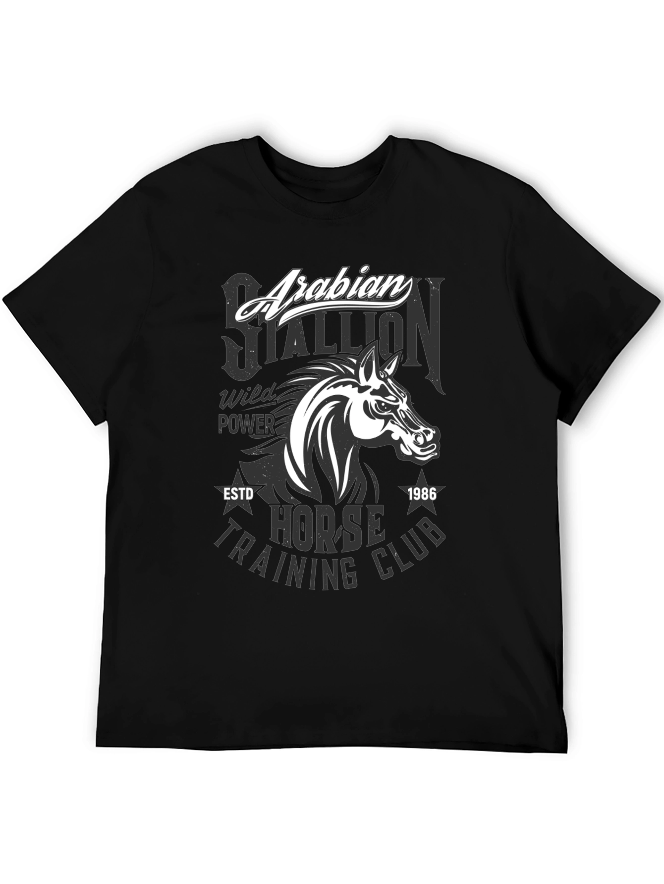Arabian Stallion Horse Training Club T-Shirt
