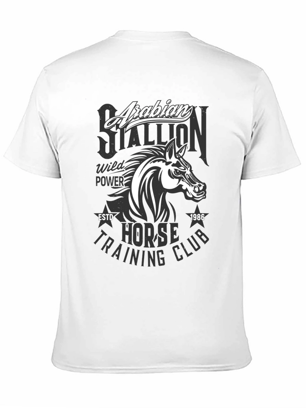 Arabian Stallion Horse Training Club T-Shirt