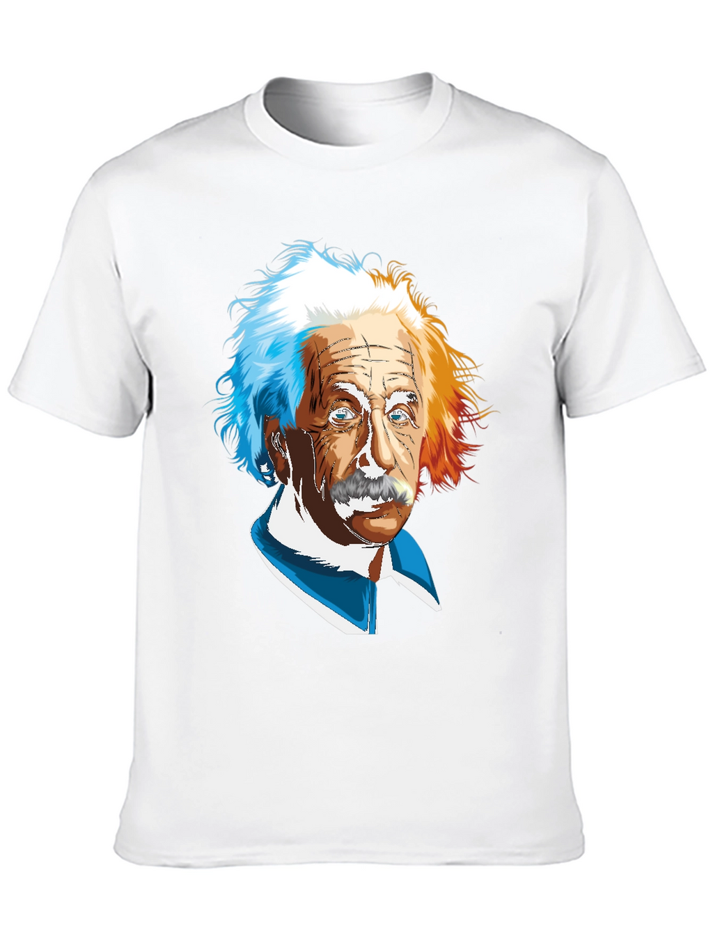 Einstein Graphic Print Black T-Shirt