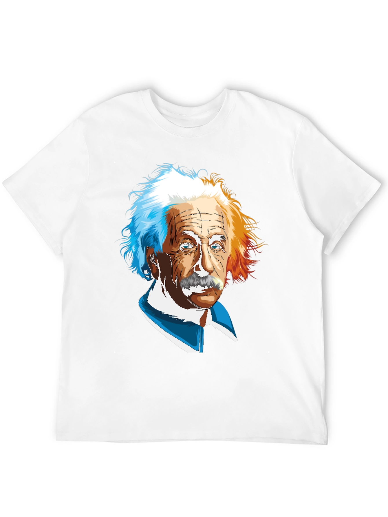 Einstein Graphic Print Black T-Shirt