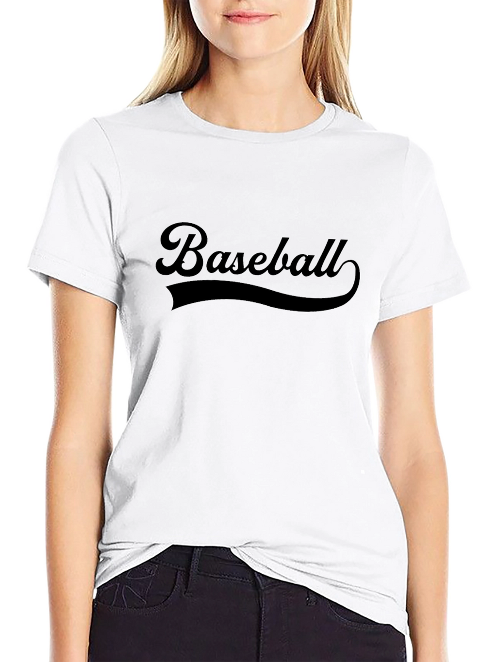 Baseball Graphic Tee - Soft Cotton Blend