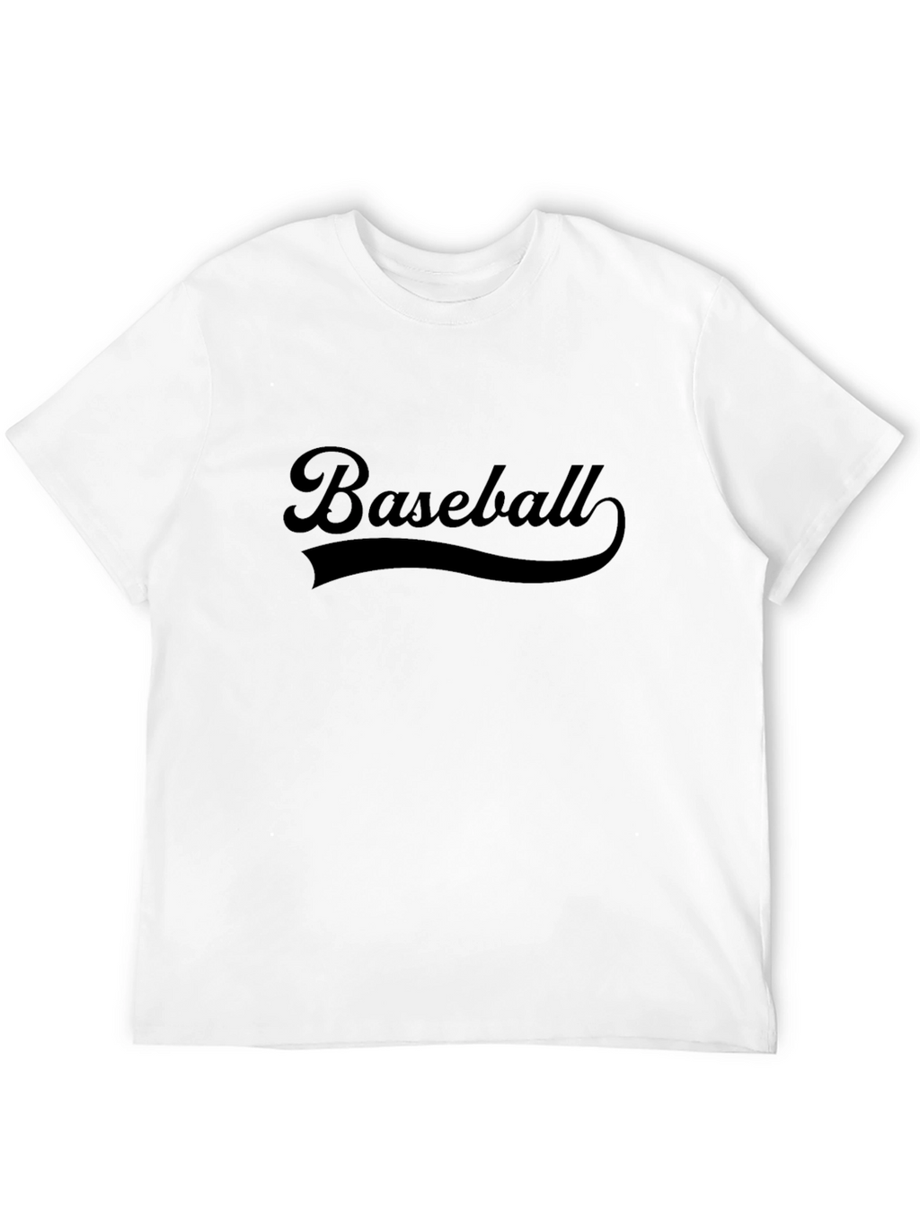 Baseball Graphic Tee - Soft Cotton Blend