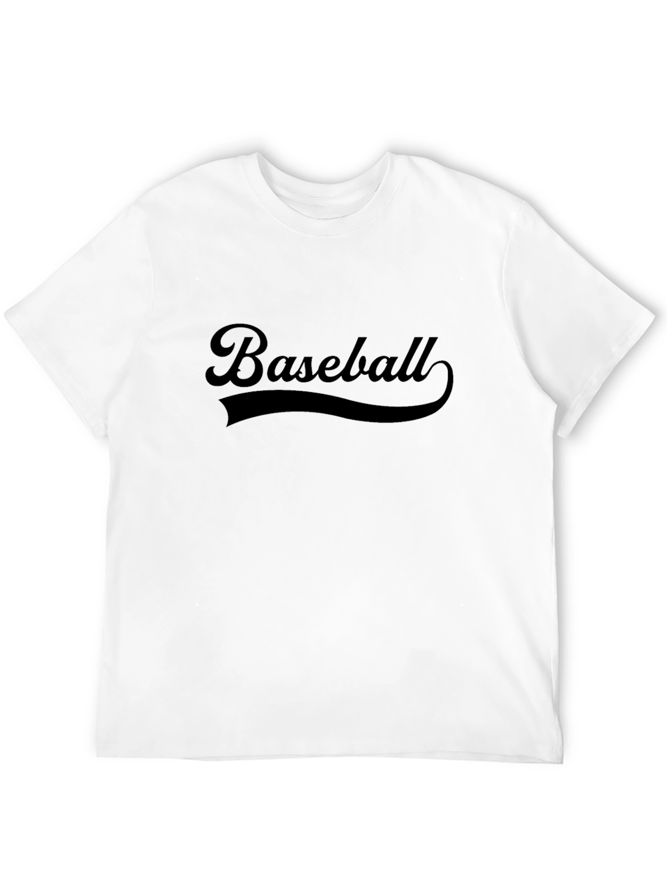 Baseball Graphic Tee - Soft Cotton Blend