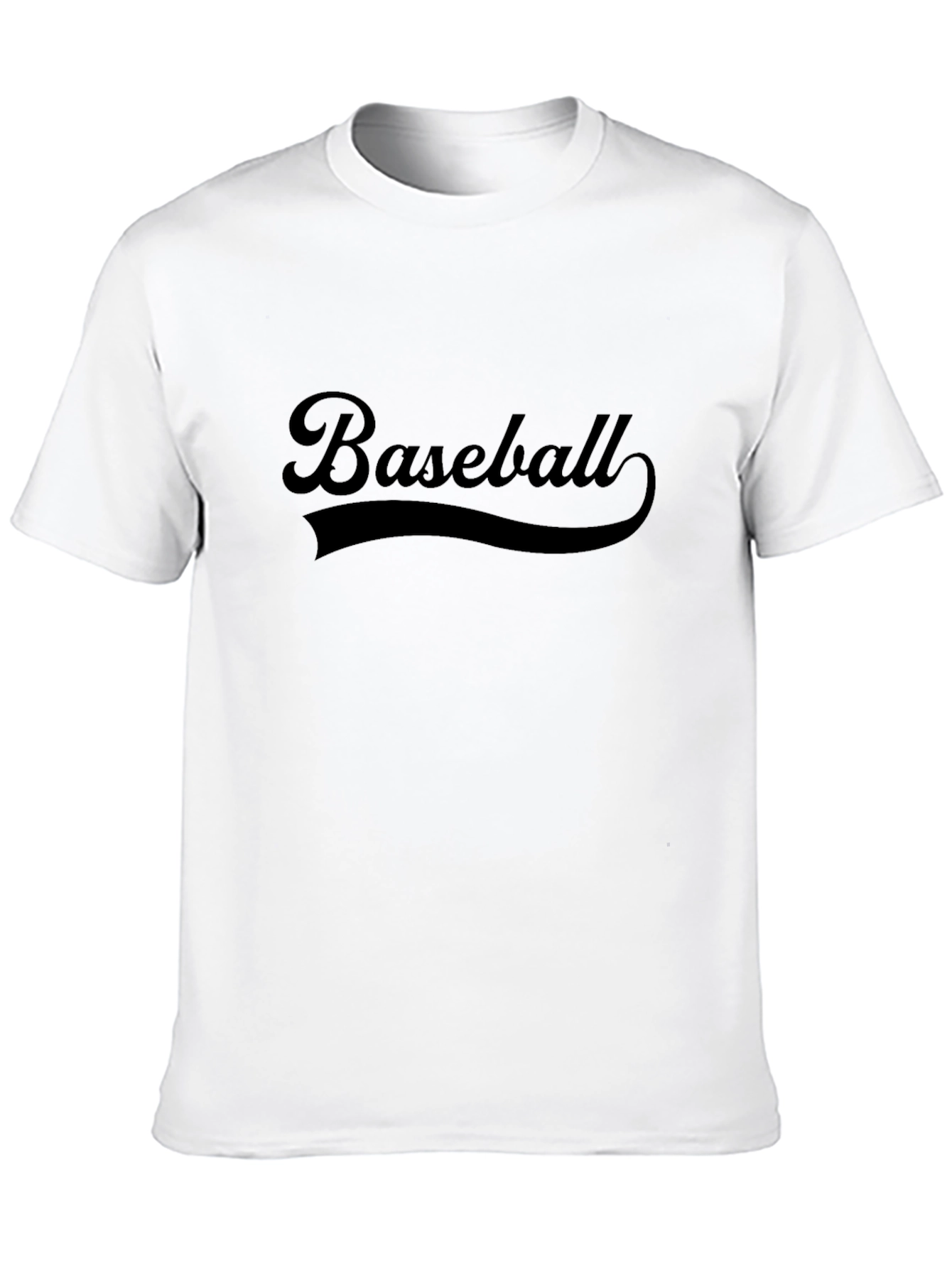 Baseball Graphic Tee - Soft Cotton Blend