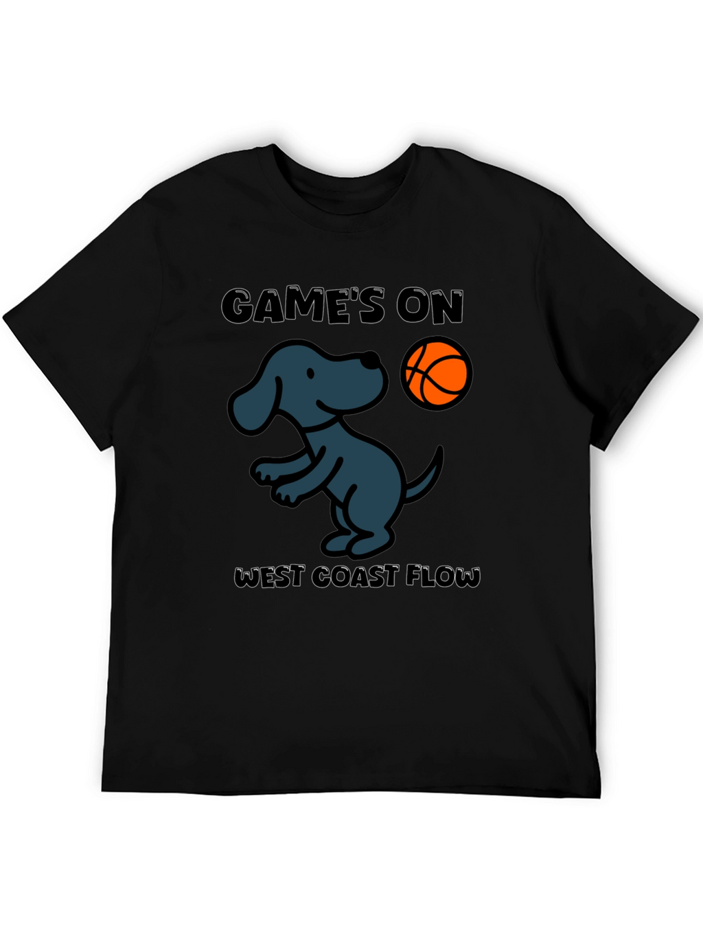 Games On West Coast Flow T-Shirt